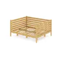 Кровать Solarius Tahta-spin120-190lak-orto 130 x 101 x 200 см сосна цвет бежевый