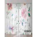 Тюль Comfy Way Алоуна - 121 CW580121-240 150x240 см на шторной ленте цвет белый 2 шт