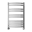 Полотенцесушитель водяной лестница Lemark Lm32810r 53.2x80 см 3/4" нержавеющая сталь цвет серебро