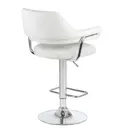 Набор барных стульев 2 шт Dobrin Charly lm-5019 61x120x54 см см цвет белый