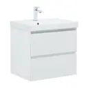 Тумба под раковину напольная Aquanet 00337154 58.8см цвет белый