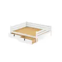 Кровать Solarius Tahta160-200bel-full-2yash 170 x 63 x 210 см сосна цвет белый