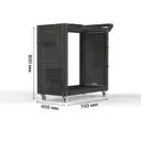Тележка инструментальная Metalex Тип 2 118131 800x400x700 мм