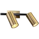 Спот поворотный Stilfort Sf2162-05-02w 2 лампы GU10 5 м² цвет жёлтый/золотой