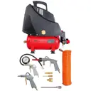 Компрессор поршневой безмасляный Fubag Service Master Kit, 6 л, 180 л/мин