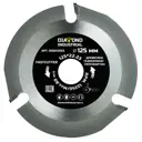 Диск пильный Diamond Industrial WoodMaker 3Т 125x22.23x4 мм