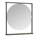 Зеркало для ванной Aquaton 1A242602LTDY0 с полкой 80x90см
