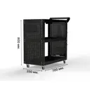 Тележка инструментальная Metalex Тип 2 118193 800x450x800 мм