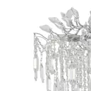 Люстра на штанге Escada 8x40вт E14 хрустальная 2135/8p chrome 8 ламп 20 м² цвет хром