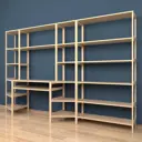 Полка для стеллажа Арелан 50/30x40 см сосна цвет натуральное дерево 2 шт