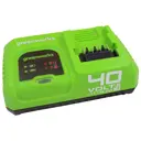 Зарядное устройство Greenworks G40UC5 в комплекте с перчатками
