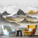 Фотообои флизелиновые Urban Style Птицы над озером UST3812, 300x270 см