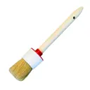 Кисть круглая Krafor 001-0055 16/55 мм 6/240 натуральная щетина деревянная ручка
