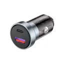 Автомобильное зарядное устройство Rexant USB-A USB-C c LED-подсветкой 20 Вт