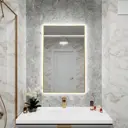 Зеркало со встроенной подсветкой One mirror 11060зсх 60x110 см