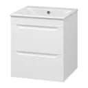 Тумба под раковину напольная Misty УТ000023901 49см цвет белый