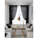 Тюль Helga TD-550432 на шторной ленте 300x180 см цвет разноцветный