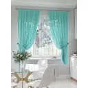 Тюль Helga TD-550190 на шторной ленте 300x180 см цвет разноцветный