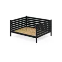 Кровать Solarius Tahta-spin140-200ser 150 x 101 x 210 см сосна цвет серый