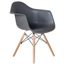 Кухонный стул Dobrin Daw LMZL 62x62x64.5 см полипропилен цвет темно-серый