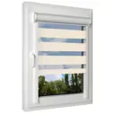 Рулонная штора день/ночь Унистайл RKRZZHEL070150, 70x150см, цвет жёлтый/золотой