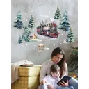 Наклейка Lisadecor Паровоз 50 см х 40 см