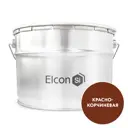 Грунт-эмаль 3 в 1 ELCON 00-00462655 цвет красно-коричневый 10 л