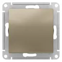 Выключатель встраиваемый Systeme electric AtlasDesign ATN000521 1 клавиша цвет шампань 2 шт.