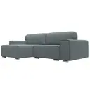 Диван Лига диванов Лига-029 263x88x155 см рогожка цвет серый
