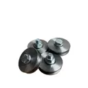Ролик бельевой металлический d65 без скобы Р (4 шт.) 1055