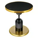 Журнальный столик круглый Bradex 50x50x54 см черный