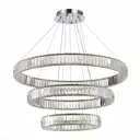 Люстра подвесная светодиодная ST Luce SL1622.103.03 43 м² нейтральный белый свет цвет хром