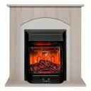 Каминокомплект Realflame Santana STD LO-F111 с очагом Majestic Lux BL 1500Вт светлый дуб