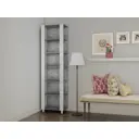 Стеллаж деревянный Мебельная компания е1 35x240x60 см нагрузка до 25 кг лдсп цвет бетон