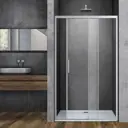 Душевая дверь Vincea VDS-3SO130CL 130см эффект стекла прозрачный раздвижной