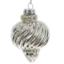 Елочная игрушка 809214 11.5 см x 7 см жёлтый/золотой