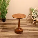 Журнальный столик круглый Сима-ленд 45x45x60 см коричневый