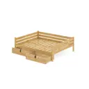 Кровать Solarius Tahta140-200-2yash 150 x 63 x 210 см сосна цвет бежевый