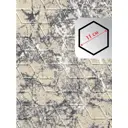 Коврик придверный Shahintex Digital Print (35) с тиснением соты Мрамор серо-бежевый S 60x90 см полиэстер