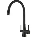 Смеситель для кухни Lemark Comfort цвет черный LM3075BL