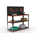 Стол-верстак Metalex Kit 204638 950x1100x500 мм, максимальная нагрузка до 260 кг