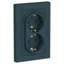 Розетка встраиваемая Systeme electric Серия отсутствует ATN000824 с заземлением цвет зеленый