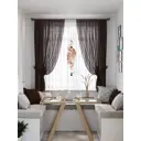 Тюль Helga TD-550308 на шторной ленте 300x180 см цвет разноцветный