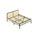 Кровать Solarius Kr120loft-van-black-orto 125 x 90 x 206 см сосна цвет бежевый