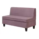 Кухонный диван Norta Lori 4657792959960 133x77.5x56.5 см велюр цвет розовый