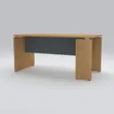 Стол приставной брифинг Формат Б2 1520x700x720 Дуб бунратти/Темно-серый