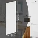Фальшпанель для кухонного шкафа Ньюпорт 37x102.4 см Delinia ID МДФ цвет белый