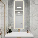 Зеркало со встроенной подсветкой One mirror 14040зсх 40x140 см