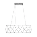 Светильник подвесной светодиодный Loft It Universe 10257-1320 5.85 м² теплый белый (желтый) свет цвет хром