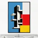 Картина Artnomore Shape color and light No 1 2024г. AR-777000142 75x105 см